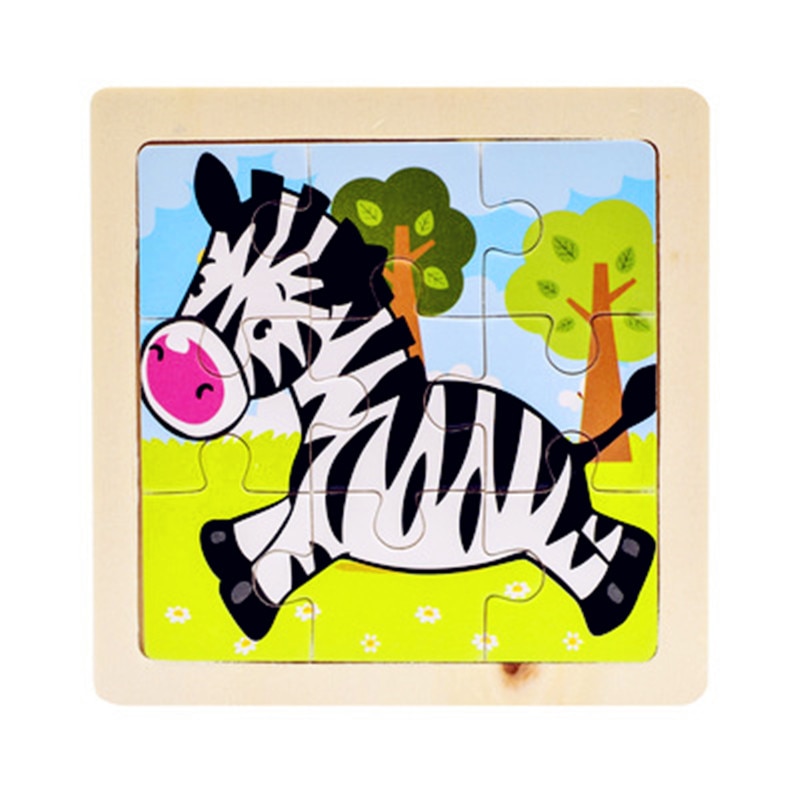 Wooden Jigsaw Puzzles Kids Activity